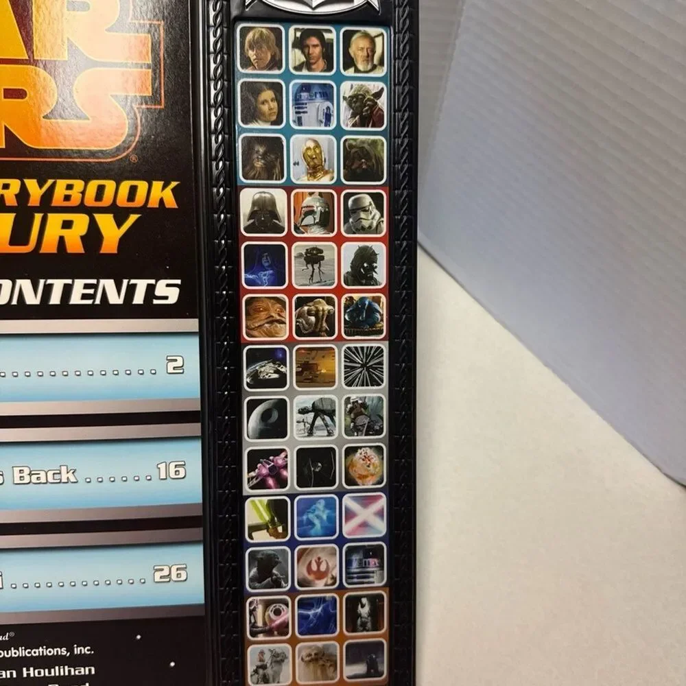 Star Wars Sound Storybook Treasury 3 Stories Sound Book 1st Edition -Works Great